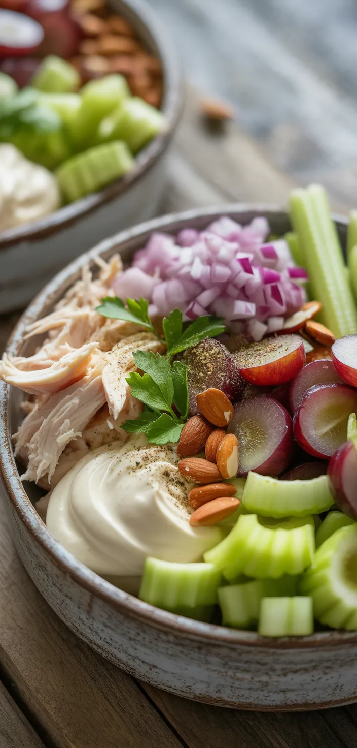 Ingredients photo for The Best Chicken Salad Recipe