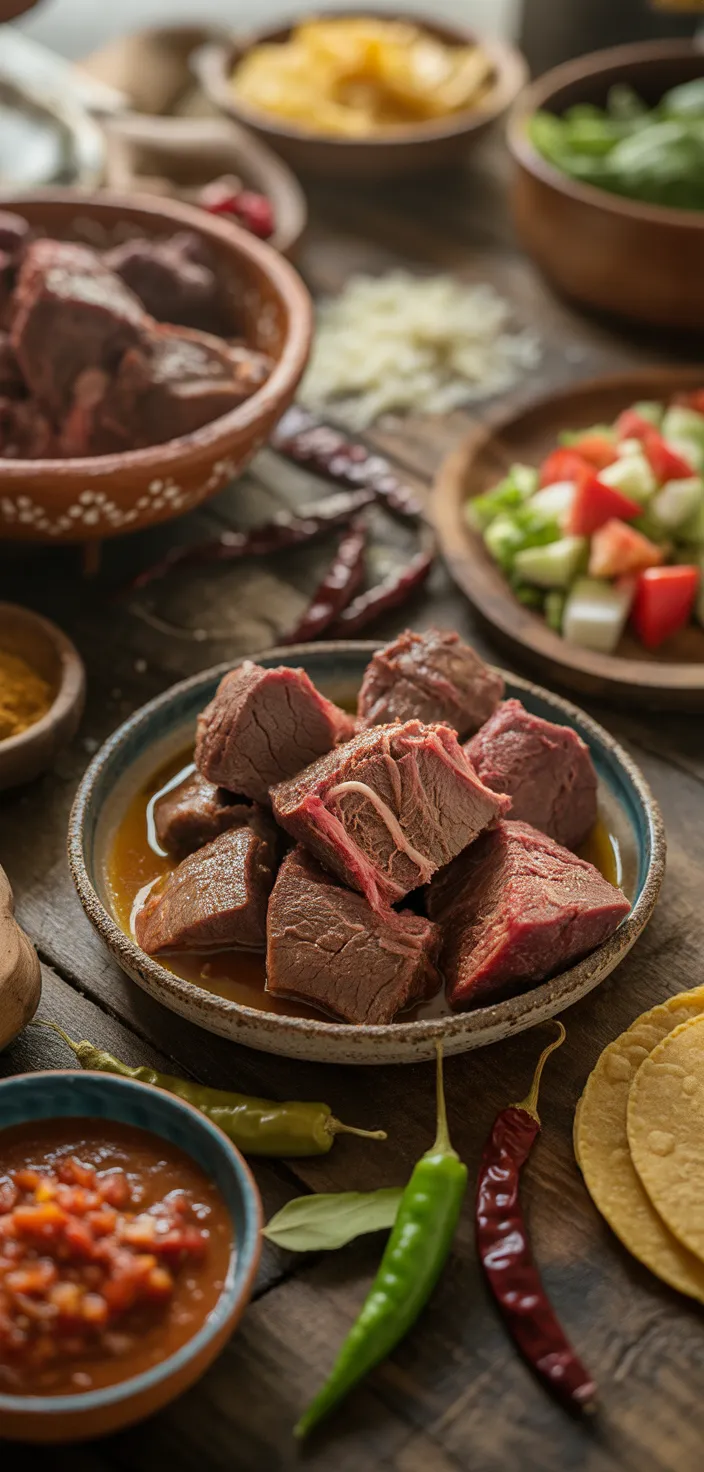 Ingredients photo for Best Birria Tacos Recipe