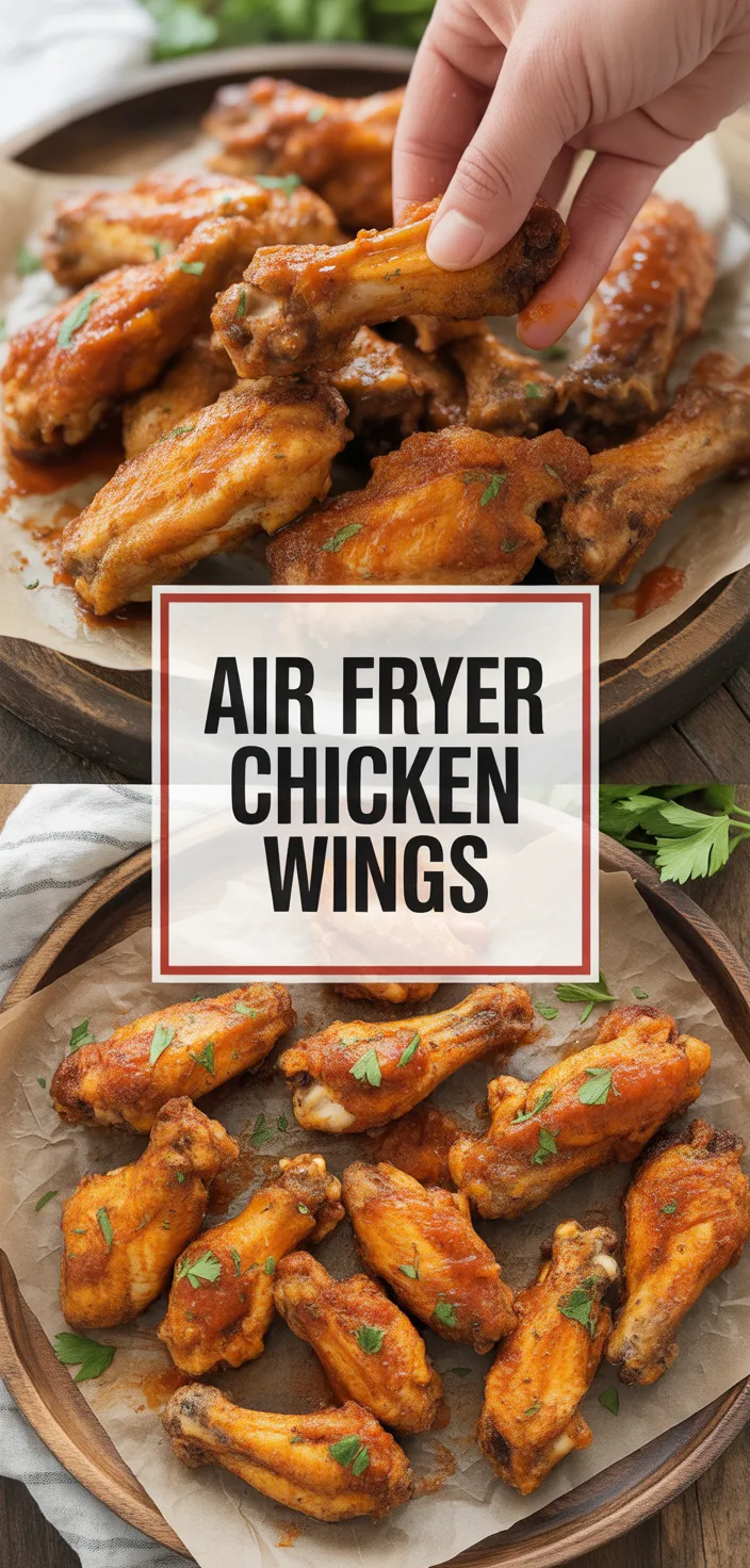 A photo of Air Fryer Chicken Wings Recipe
