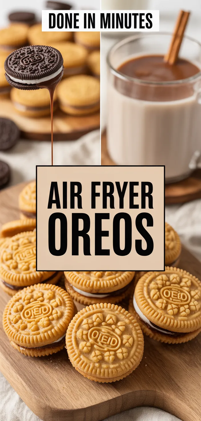 A photo of Air Fryer Oreos Recipe