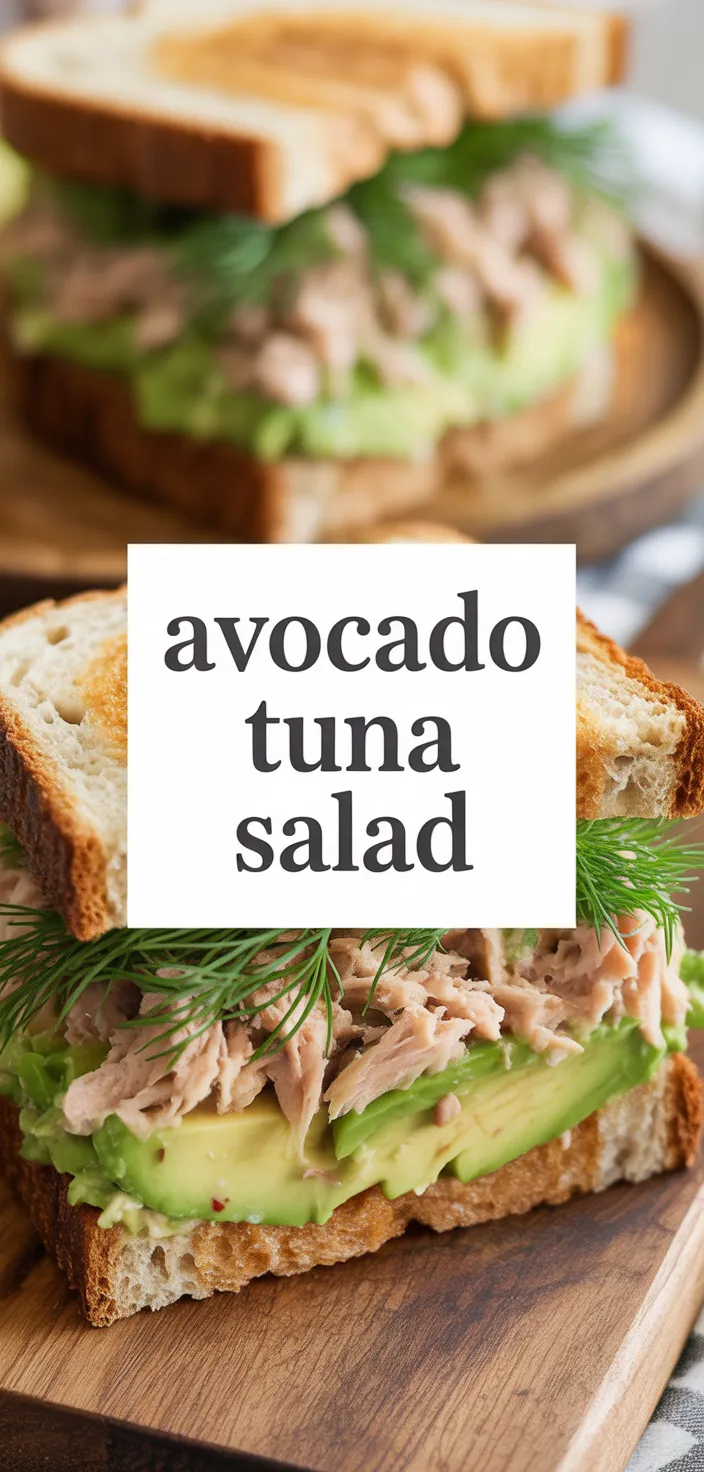 A photo of Avocado Tuna Salad Recipe