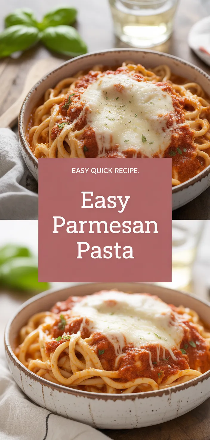 A photo of Easy Parmesan Pasta Recipe