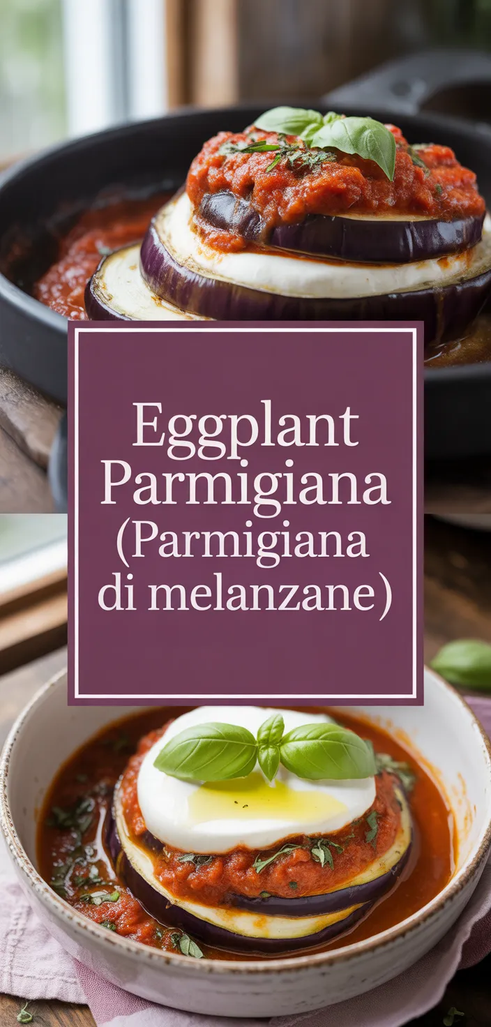 A photo of Eggplant Parmigiana (Parmigiana Di Melanzane) Recipe
