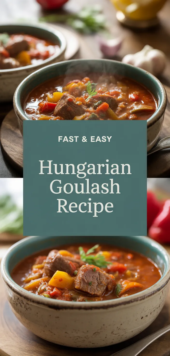 A photo of Hungarian Goulash Recipe