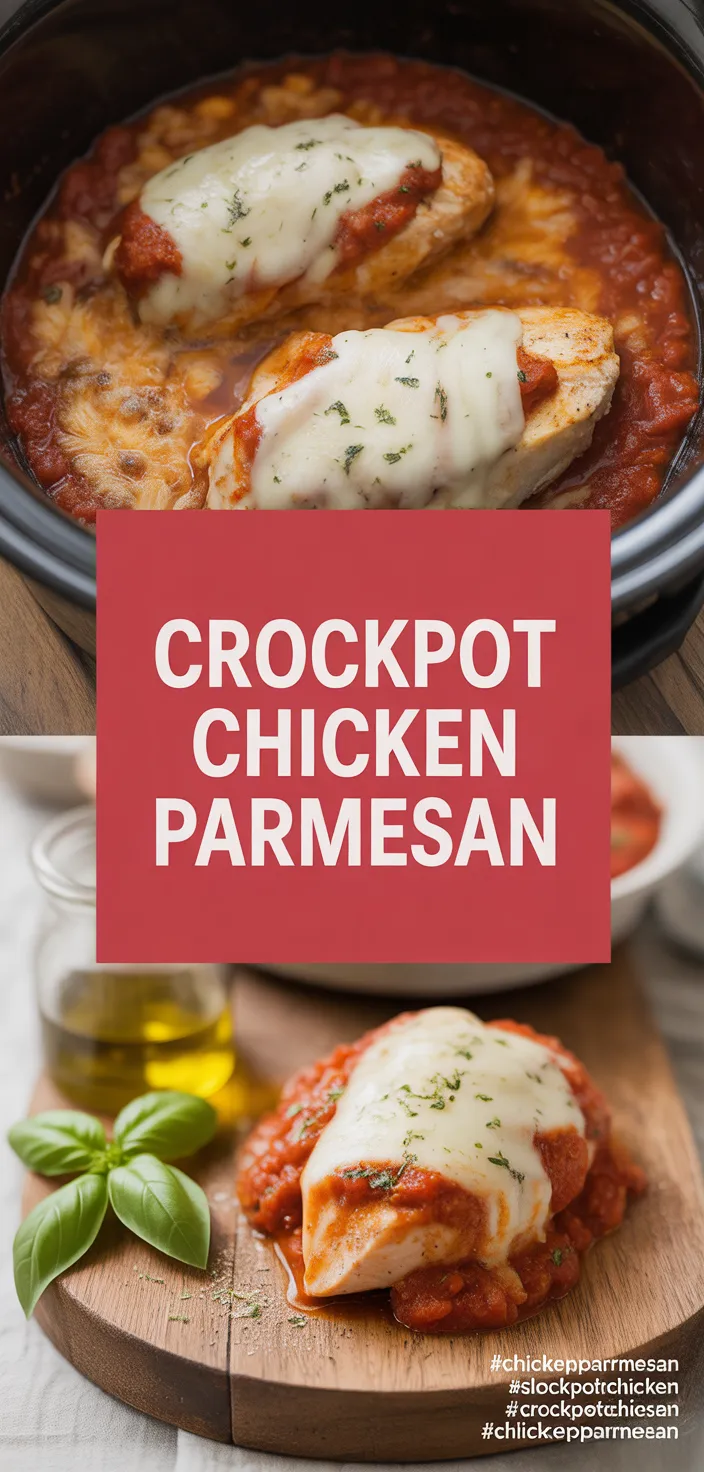 A photo of This Throw Together Crockpot Chicken Parmesan Is Amazing! Recipe