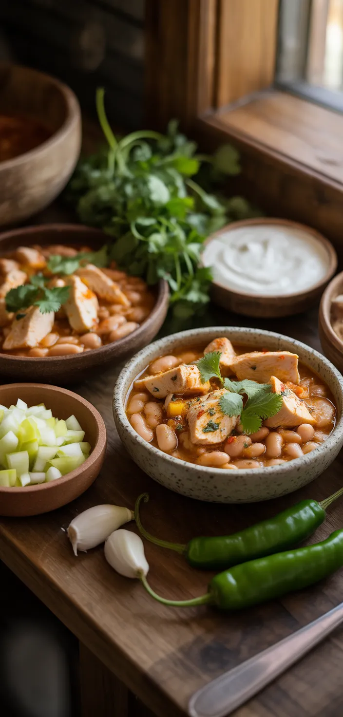 Ingredients photo for Easy White Chicken Chili Recipe (Stovetop Or Crockpot)