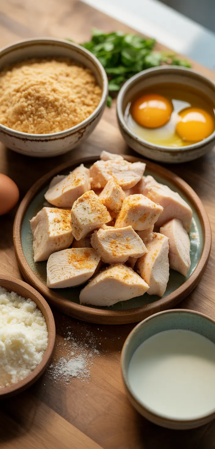 Ingredients photo for Air Fryer Ranch Chicken Recipe