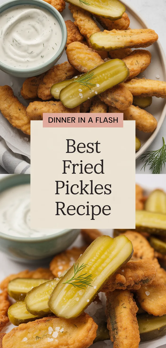 A photo of Best Fried Pickles Recipe