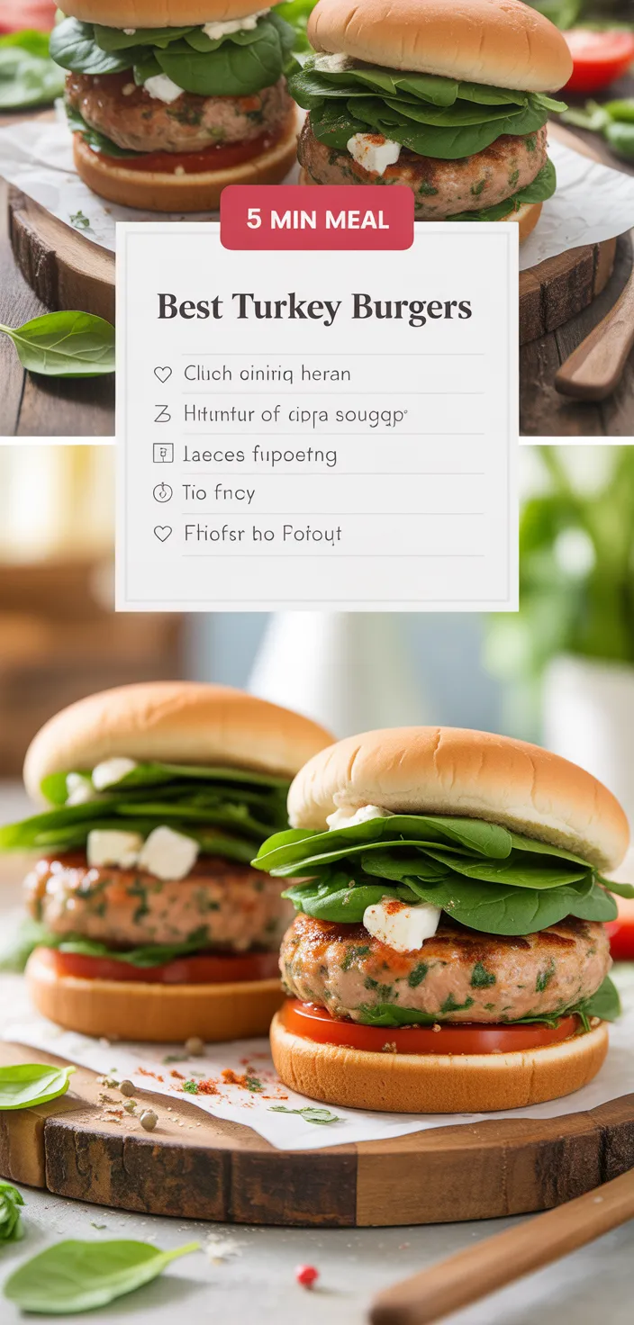 A photo of Best Turkey Burgers Recipe