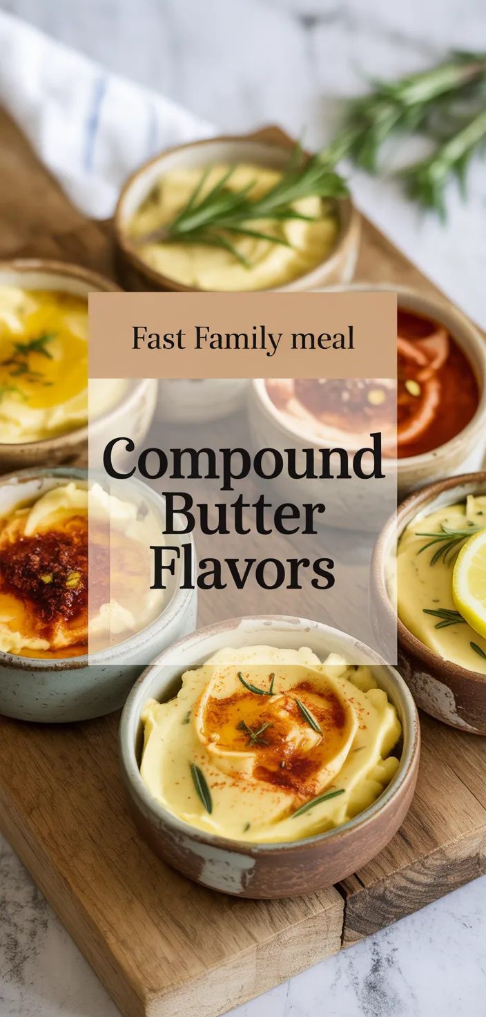A photo of Compound Butter Recipes: Easy Flavor Bombs For The Busy Foodie
