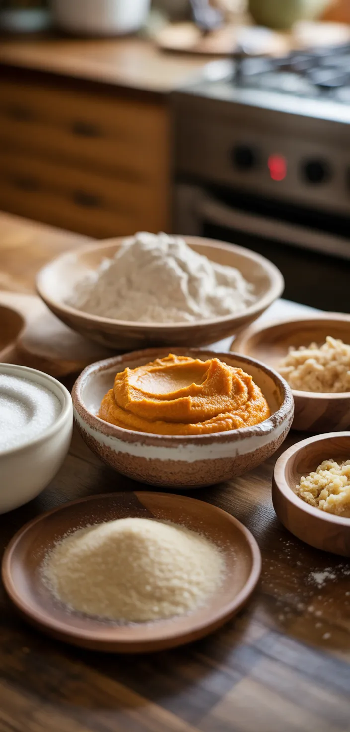 Ingredients photo for Paleo Soft Pumpkin Cookies Recipe