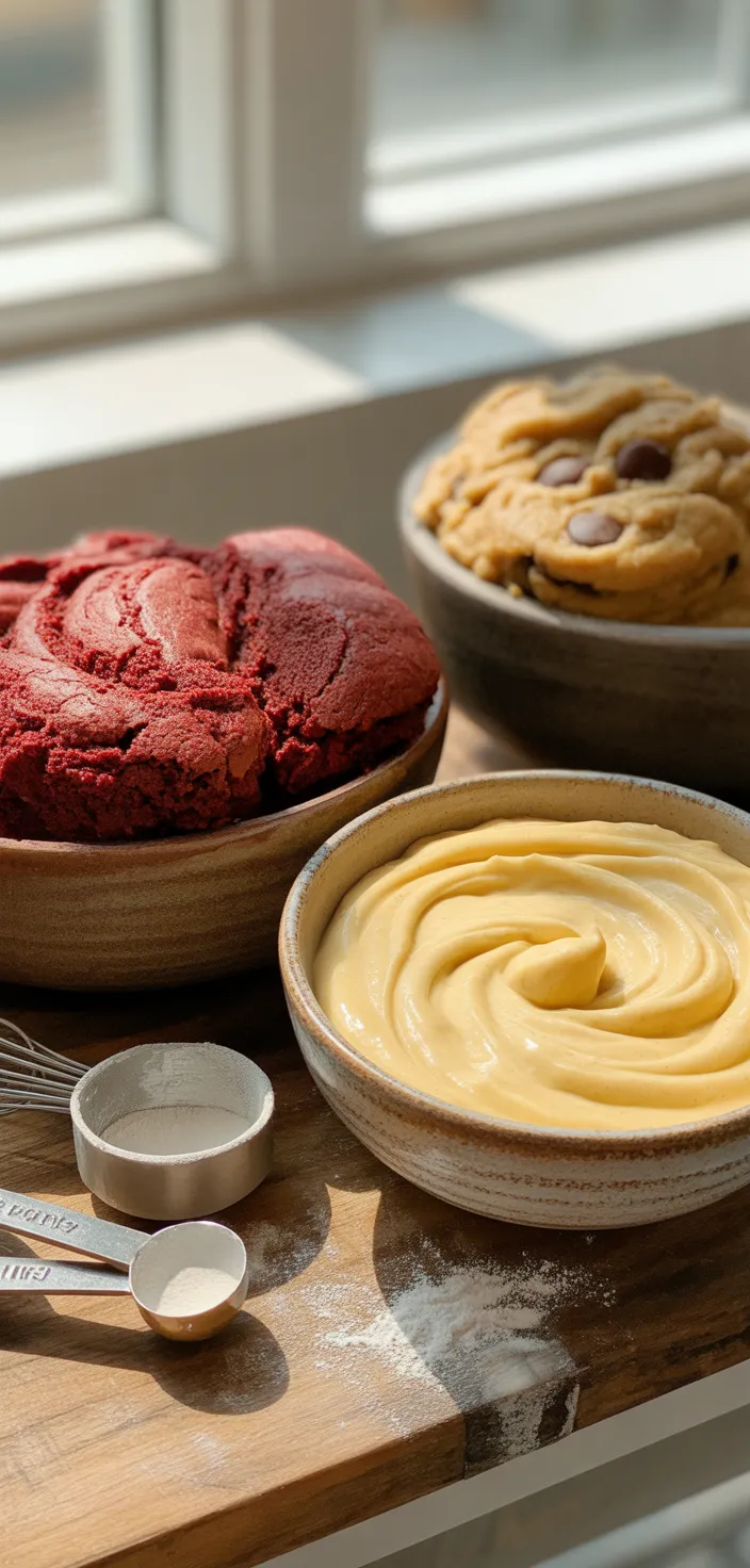 Ingredients photo for The Best Red Velvet Brookies Recipe