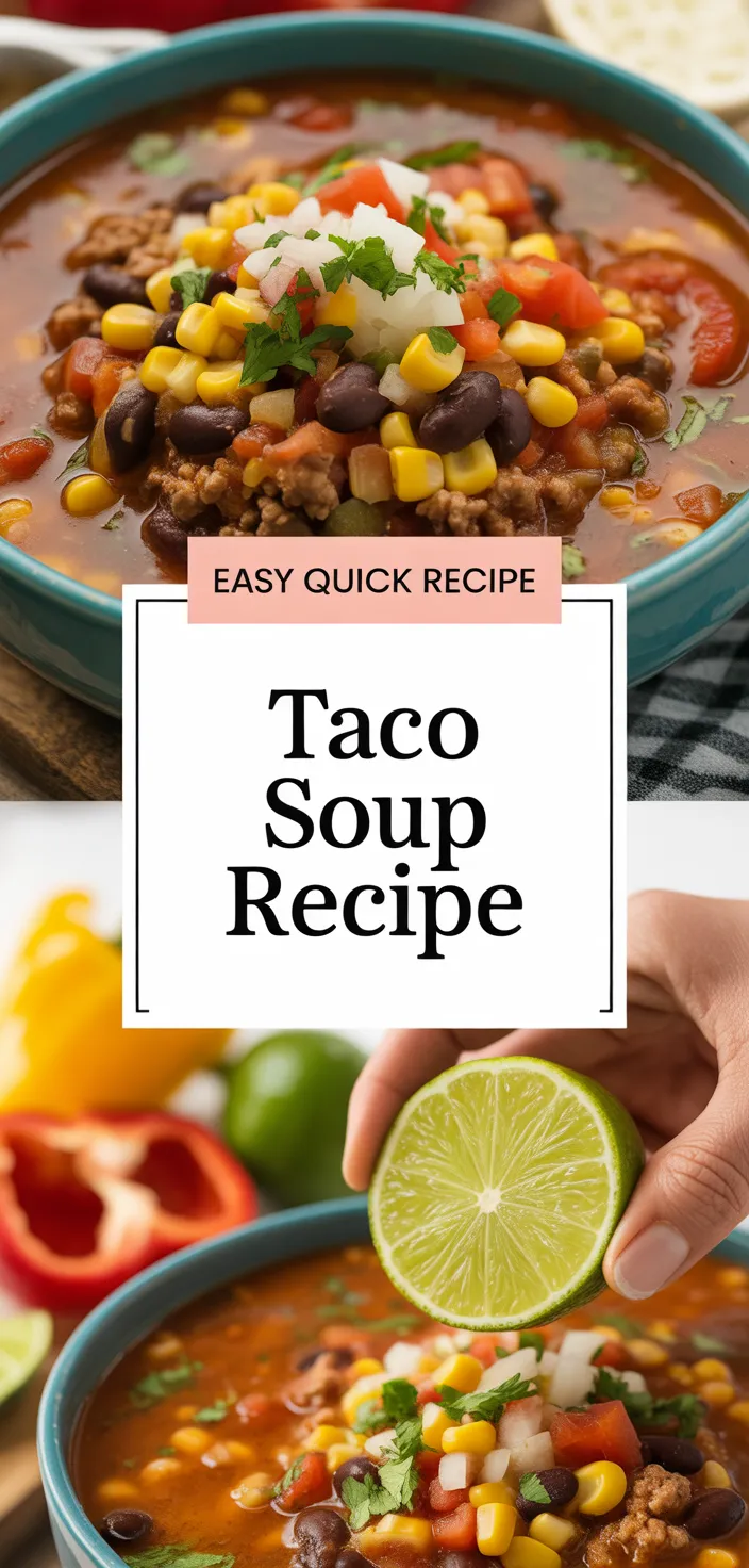 A photo of Taco Soup Recipe