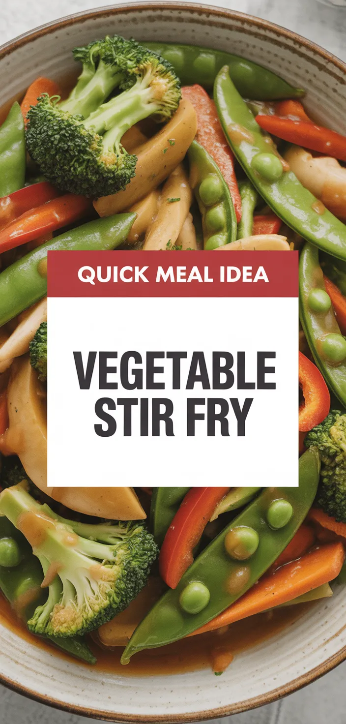 A photo of Vegetable Stir Fry Recipe