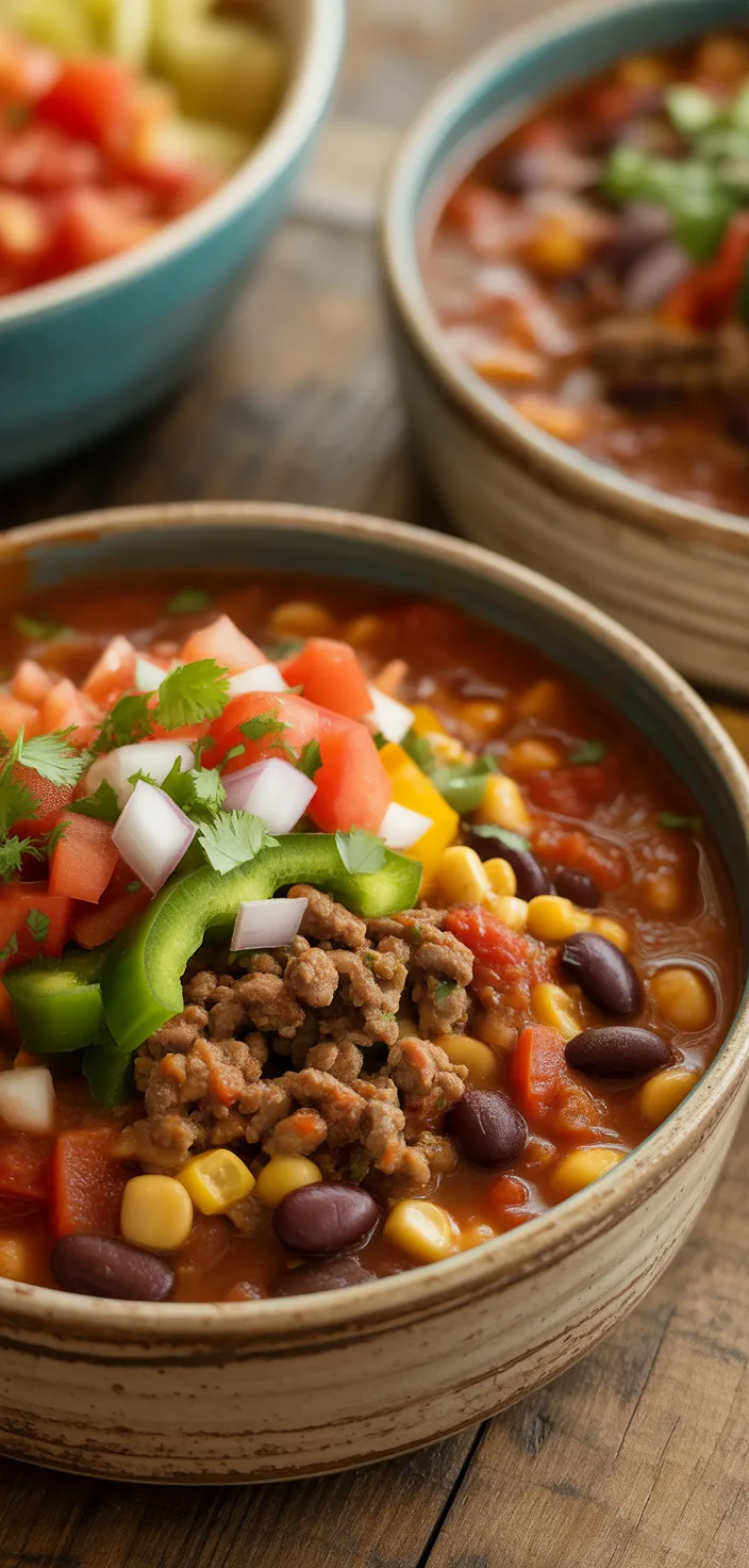 Ingredients photo for Taco Soup Recipe