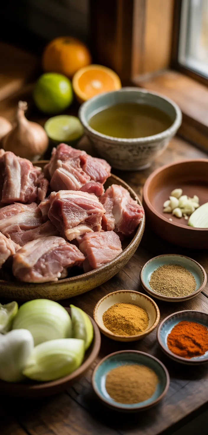 Ingredients photo for Carnitas Recipe {Slow Cooker}