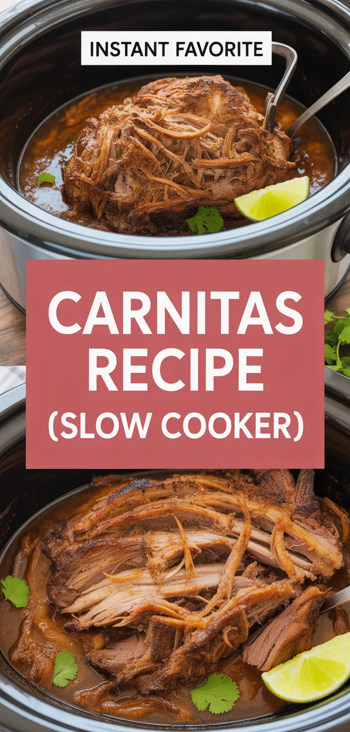 A photo of Carnitas Recipe {Slow Cooker}