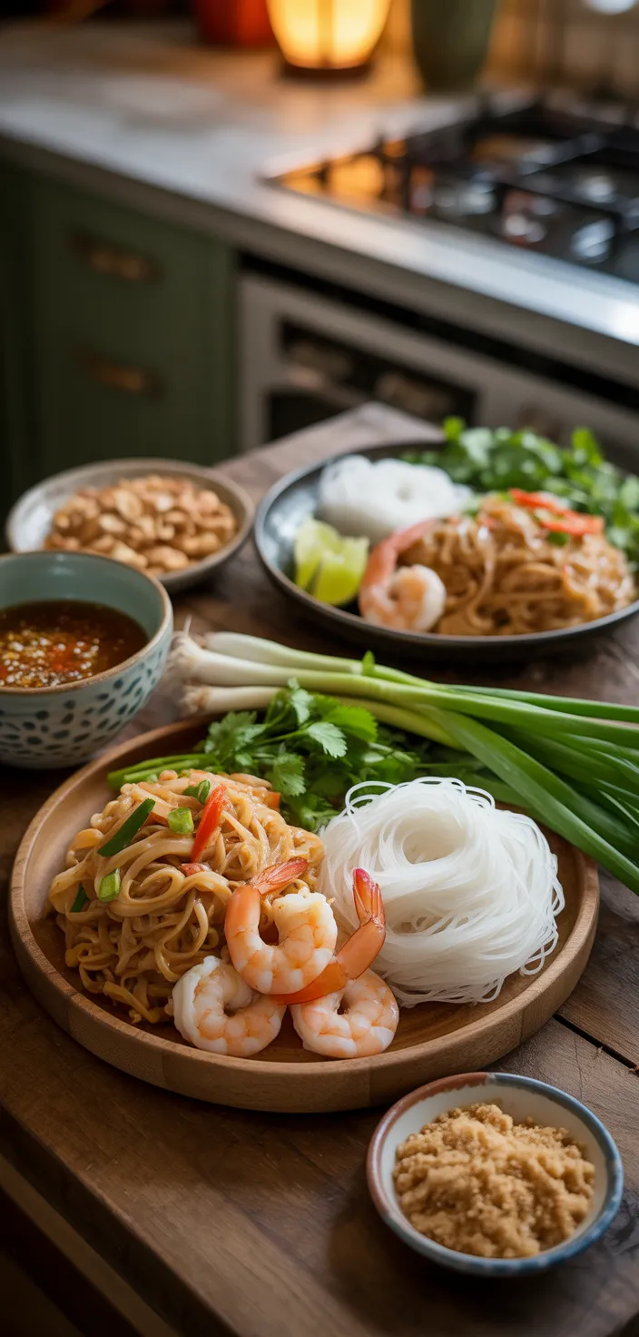 Ingredients photo for Quick And Easy Pad Thai Recipe