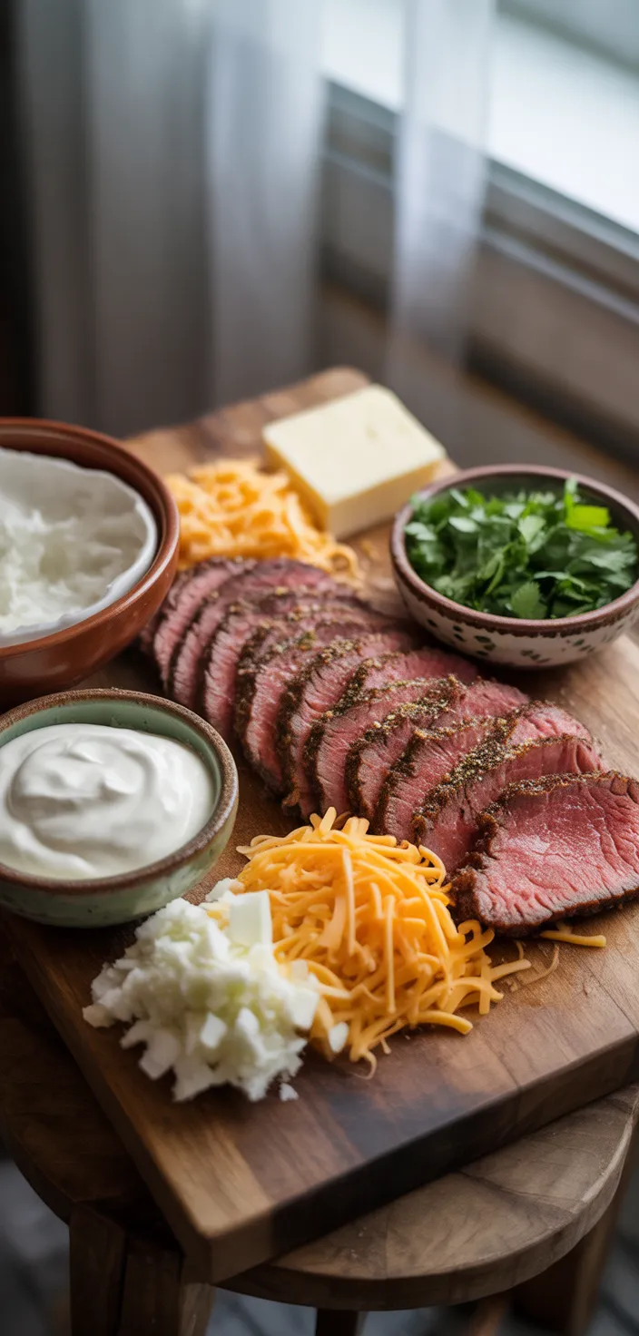 Ingredients photo for Taco Bell Steak Quesadilla Recipe